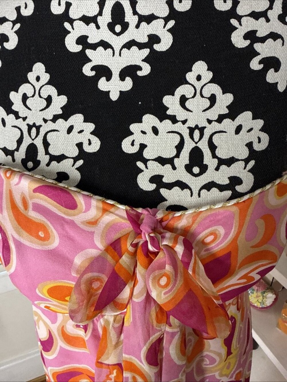 Lilly Pulitzer Halter or strapless Dress Pink Chiffon Fishalicious Caroleena 6 - Picture 2 of 13